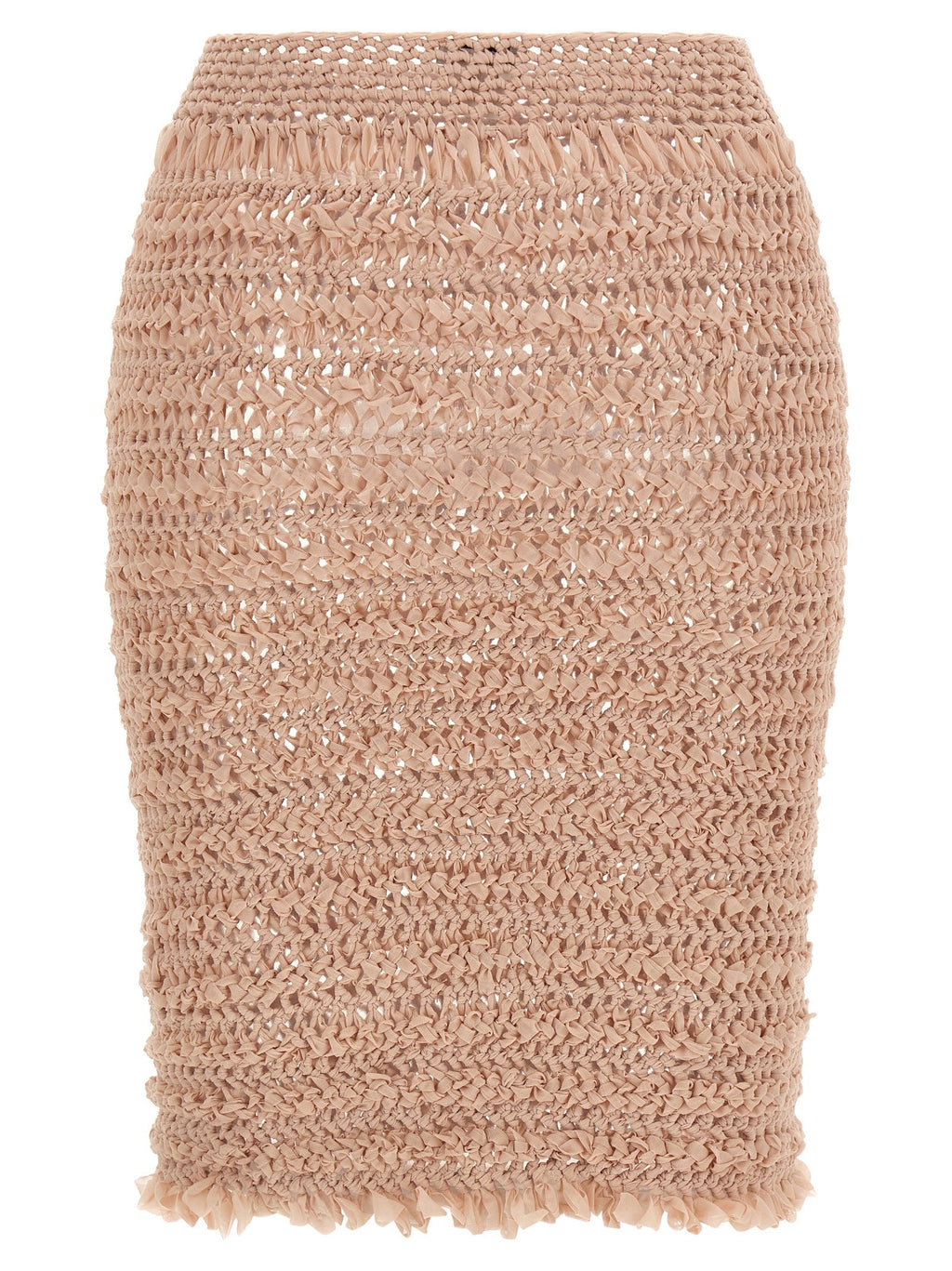 ALLIS Multicolor Polyester Midi Skirt ALLIS