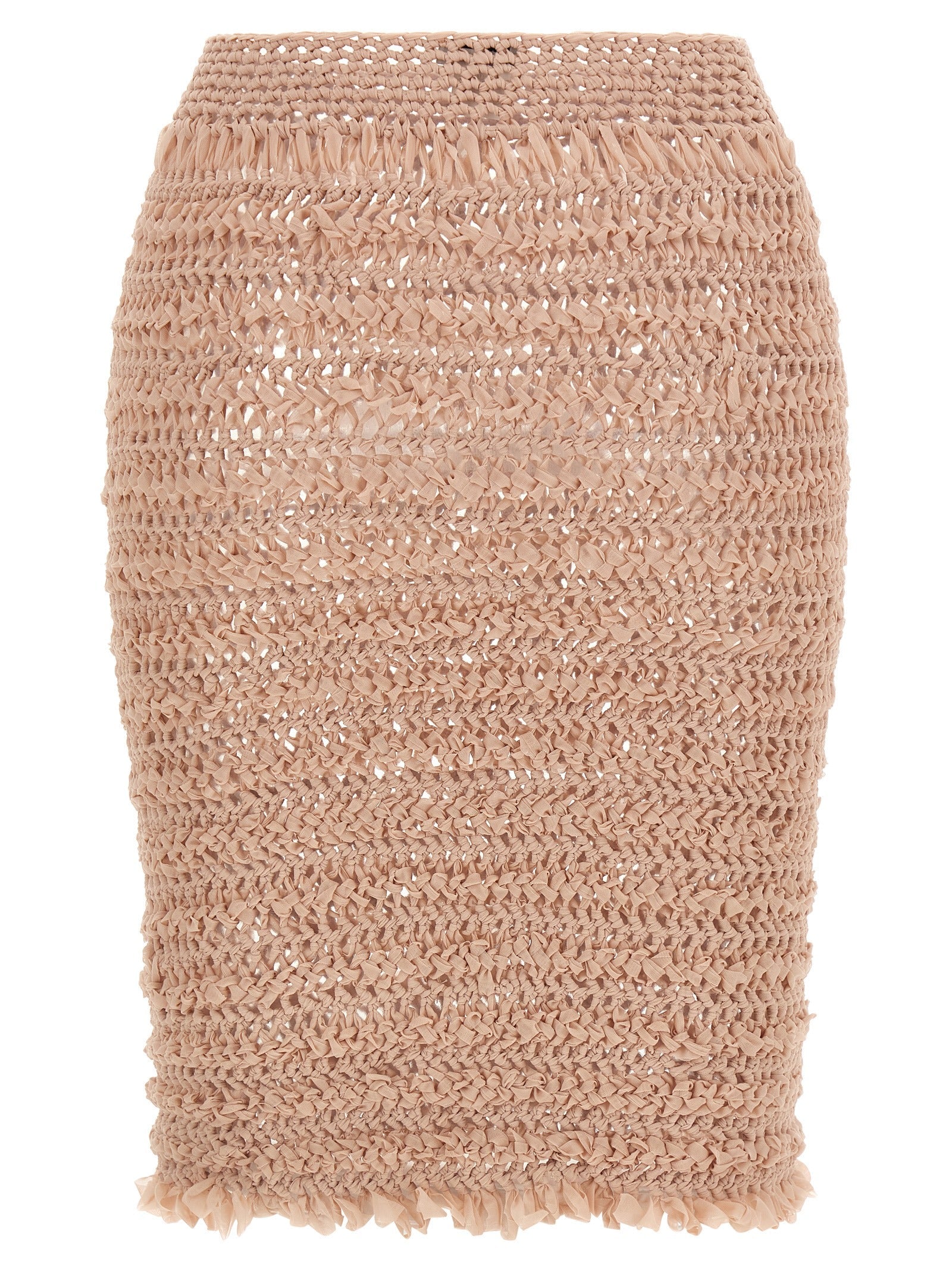 ALLIS Multicolor Polyester Midi Skirt ALLIS
