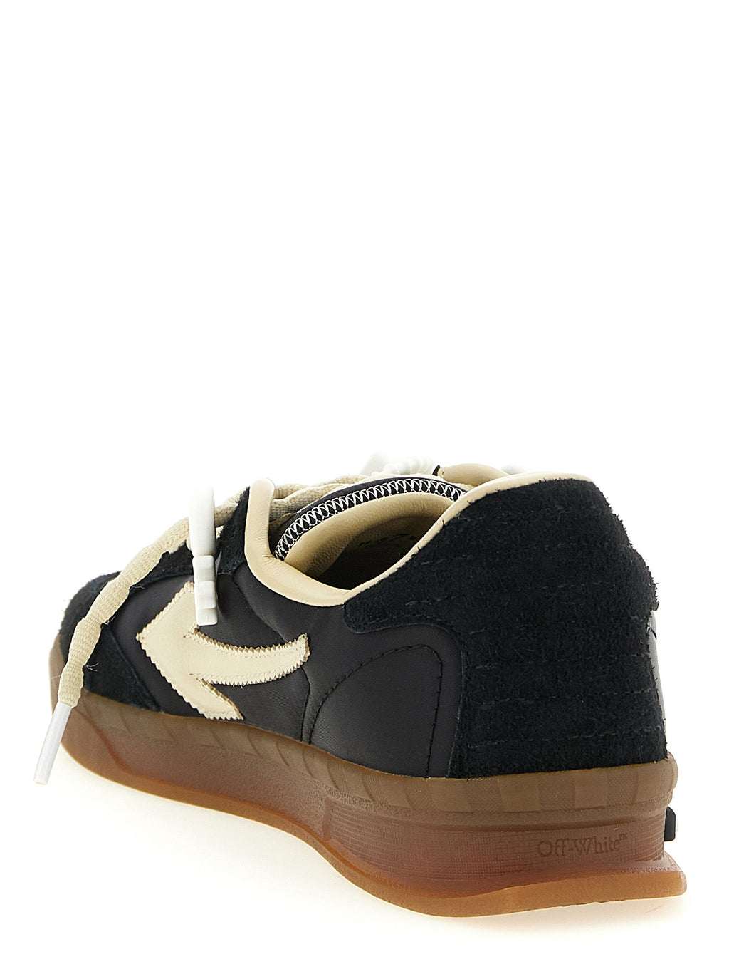 Off-White Black Nylon Athletic Sneakers Off-White