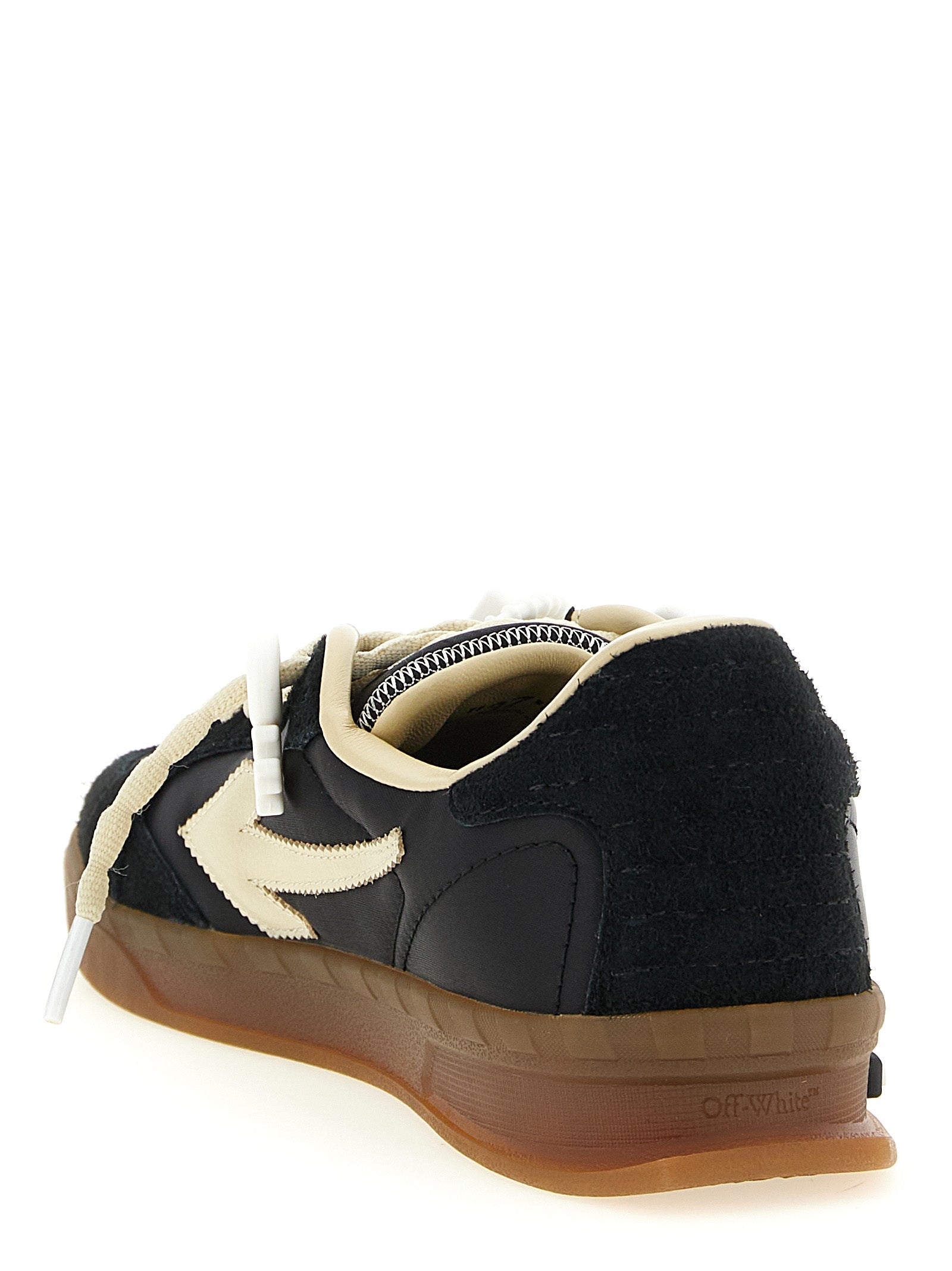 Off-White Black Nylon Athletic Sneakers Off-White