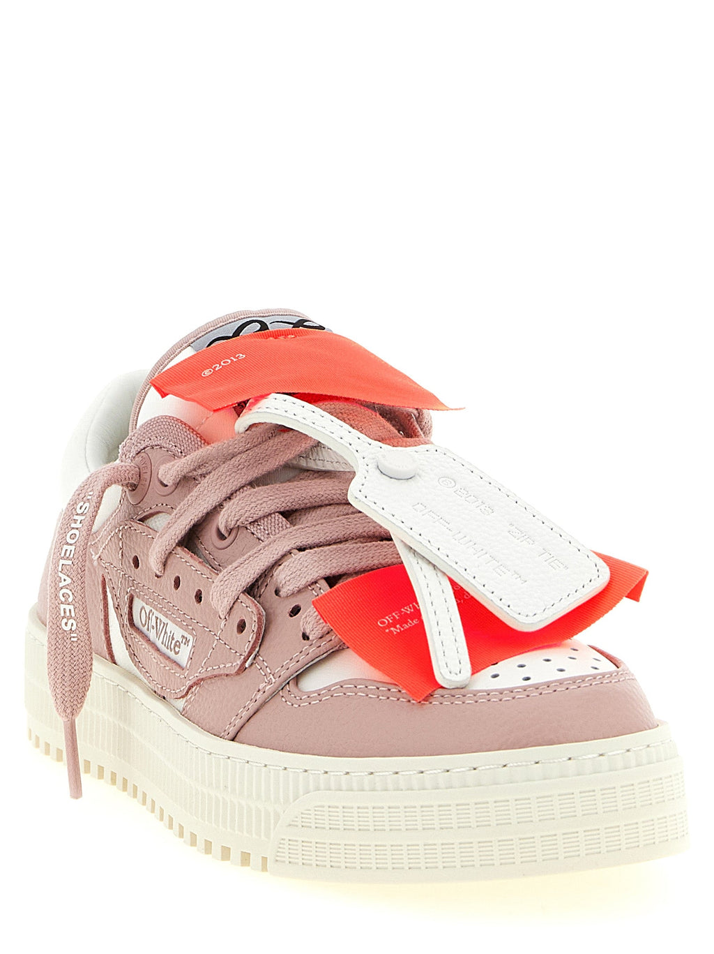 Off-White Multicolor Leather Low Top Sneakers Off-White