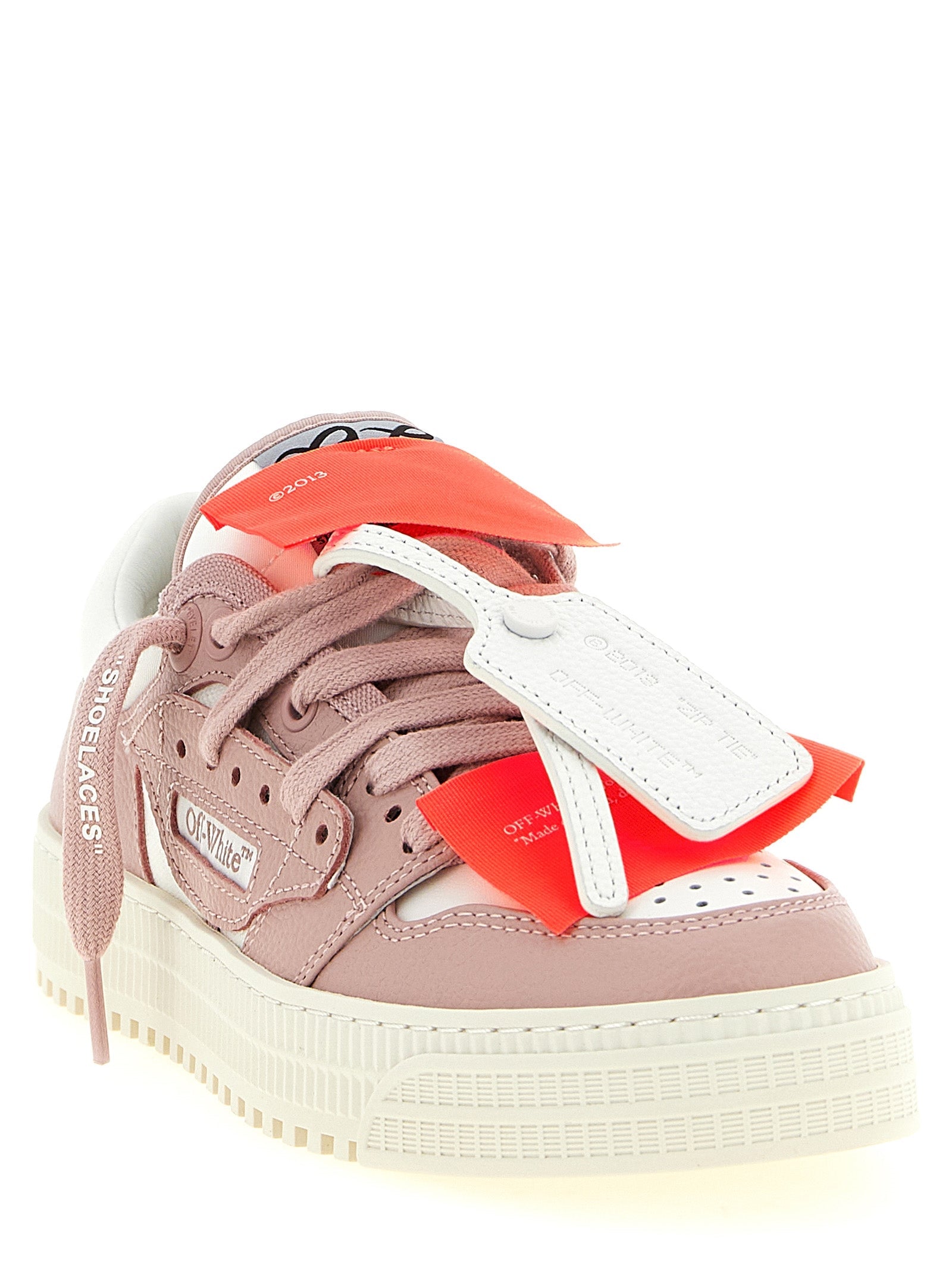 Off-White Multicolor Leather Low Top Sneakers Off-White