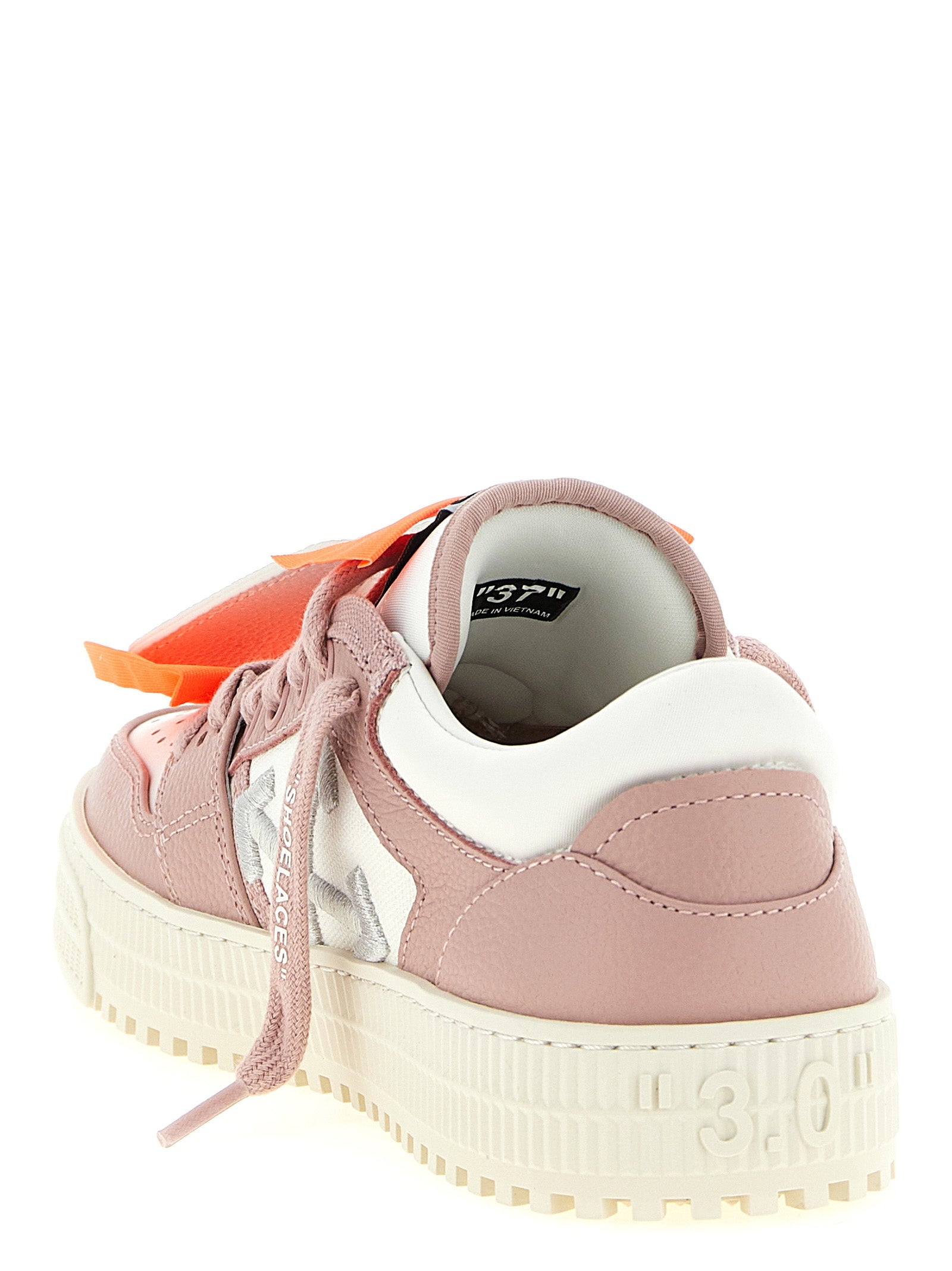 Off-White Multicolor Leather Low Top Sneakers Off-White