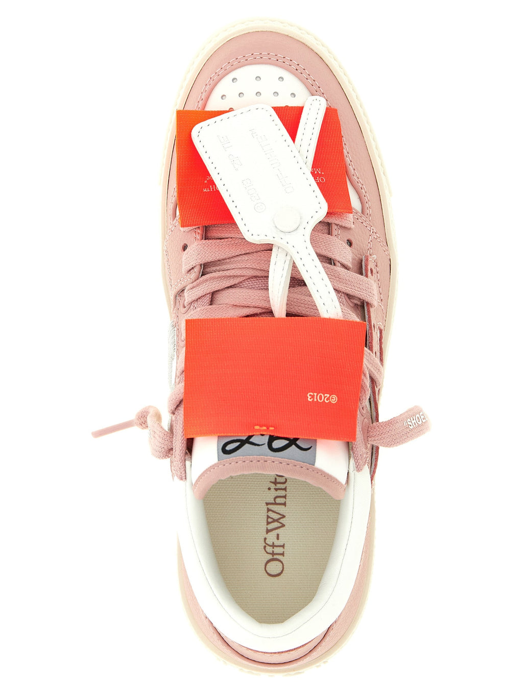 Off-White Multicolor Leather Low Top Sneakers Off-White