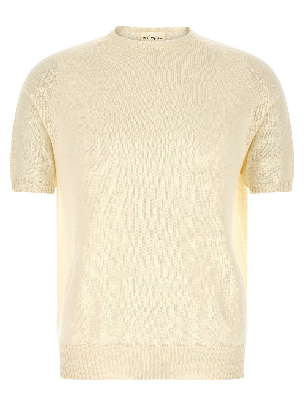 MA'RY'YA White Cotton Cardigan MA'RY'YA