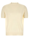 MA'RY'YA White Cotton Cardigan MA'RY'YA