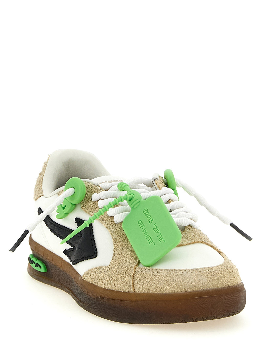 Off-White Multicolor Nylon Athletic Sneakers Off-White