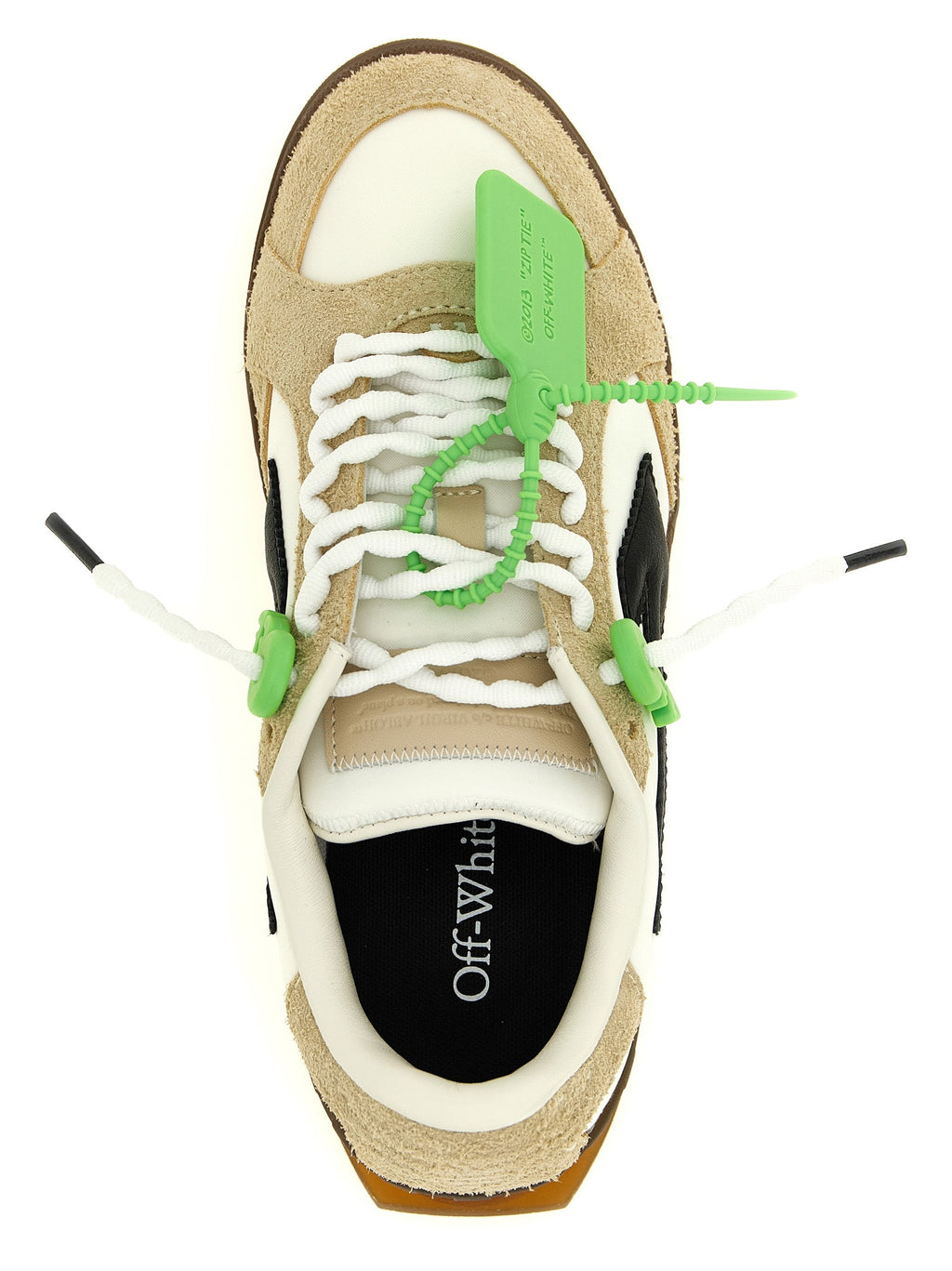 Off-White Multicolor Nylon Athletic Sneakers Off-White