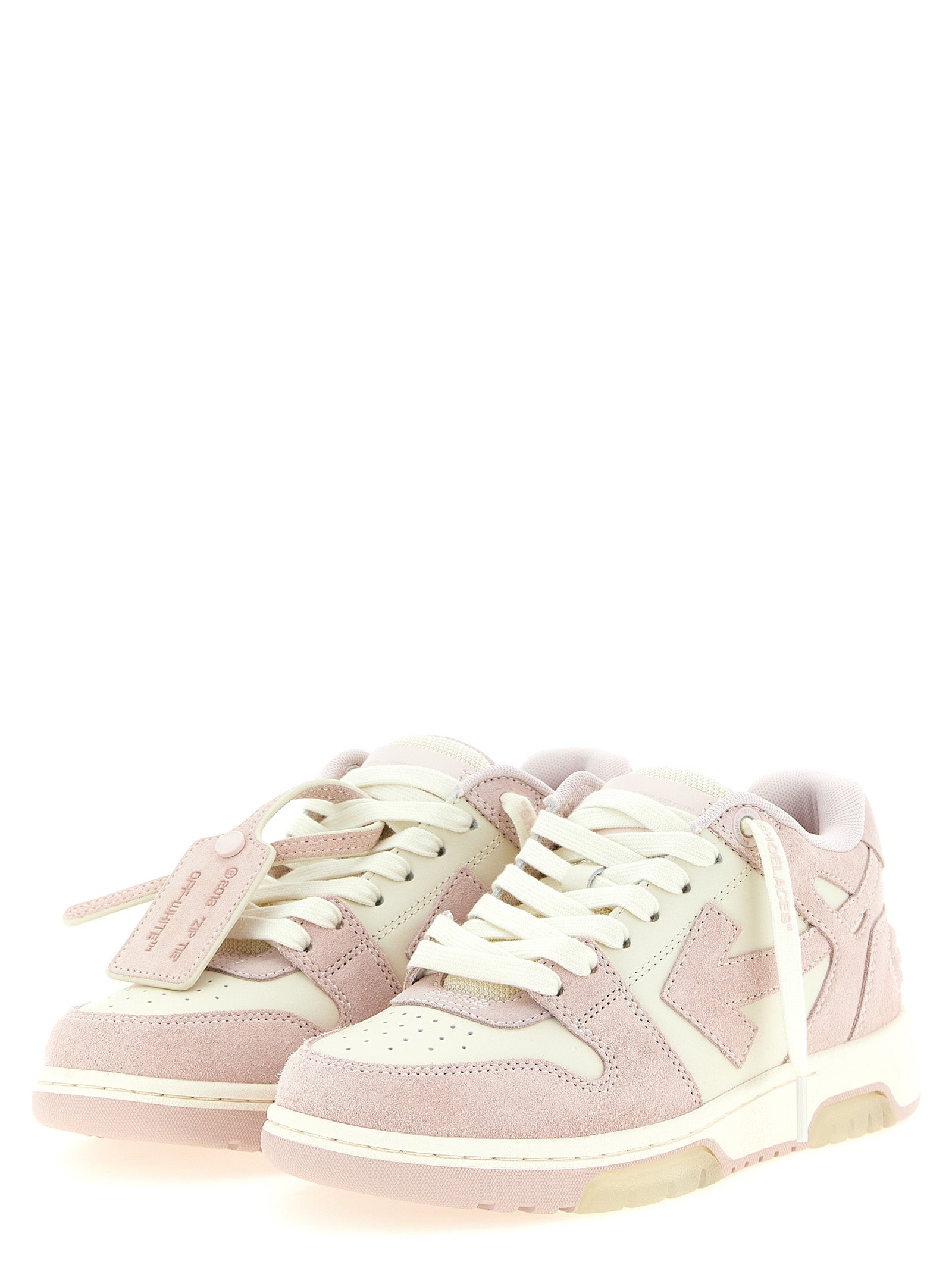 Off-White Multicolor Leather Low Top Sneakers Off-White