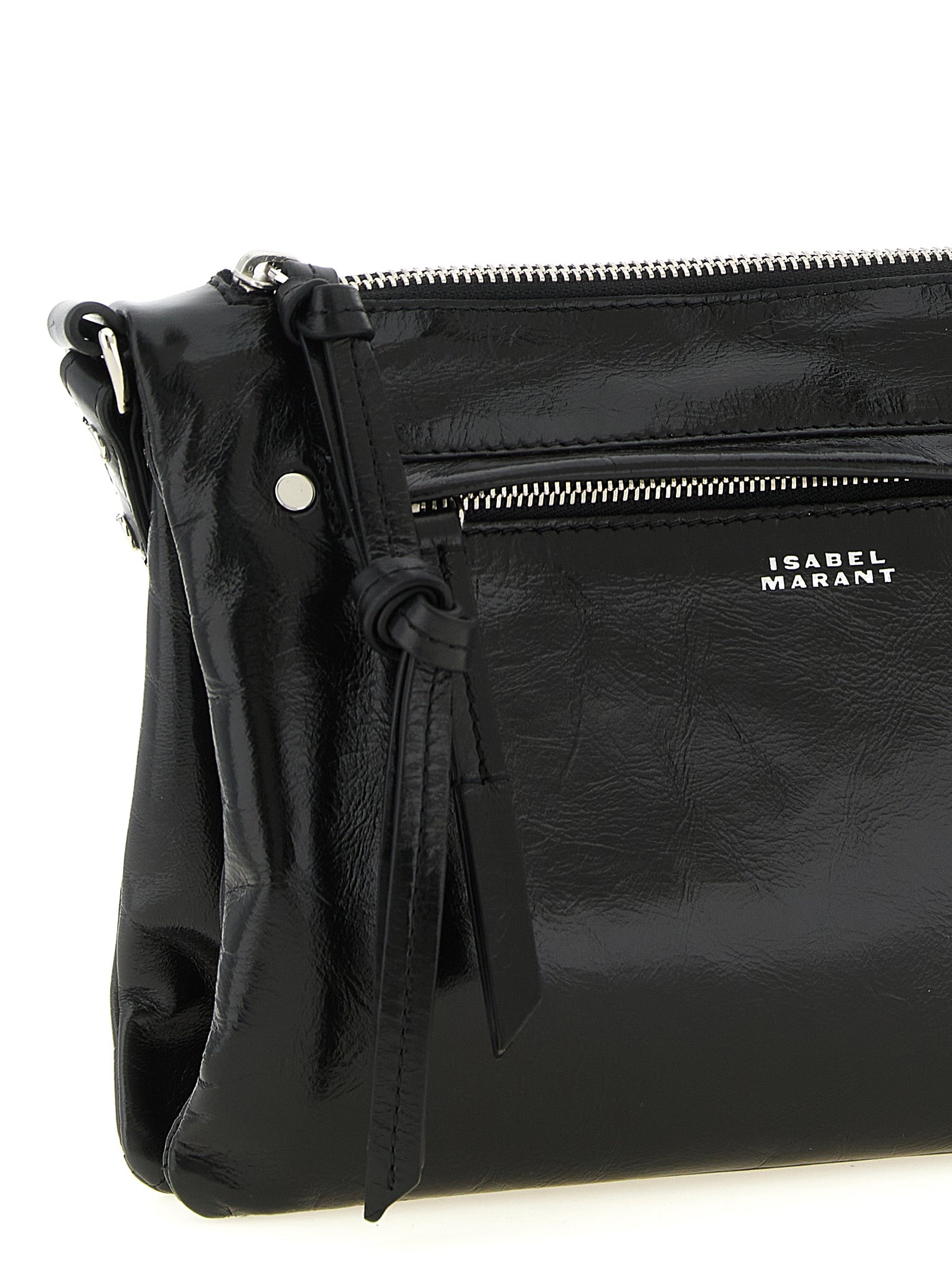 Isabel Marant Black Calfskin Crossbody Bag Isabel Marant