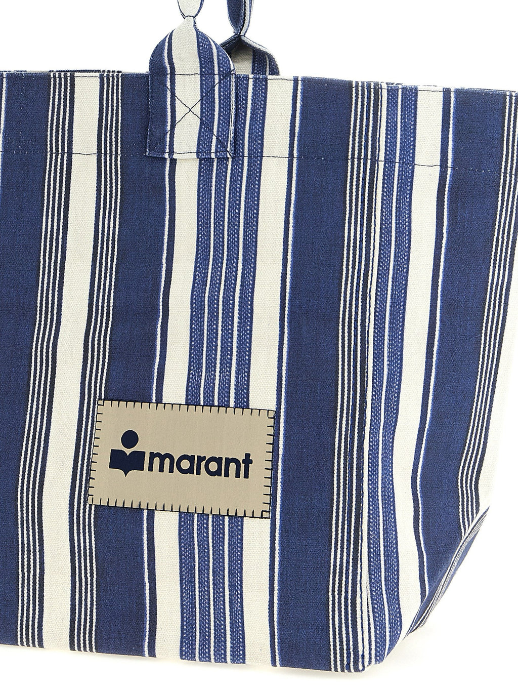 Isabel Marant Blue Cotton Tote Bag Isabel Marant