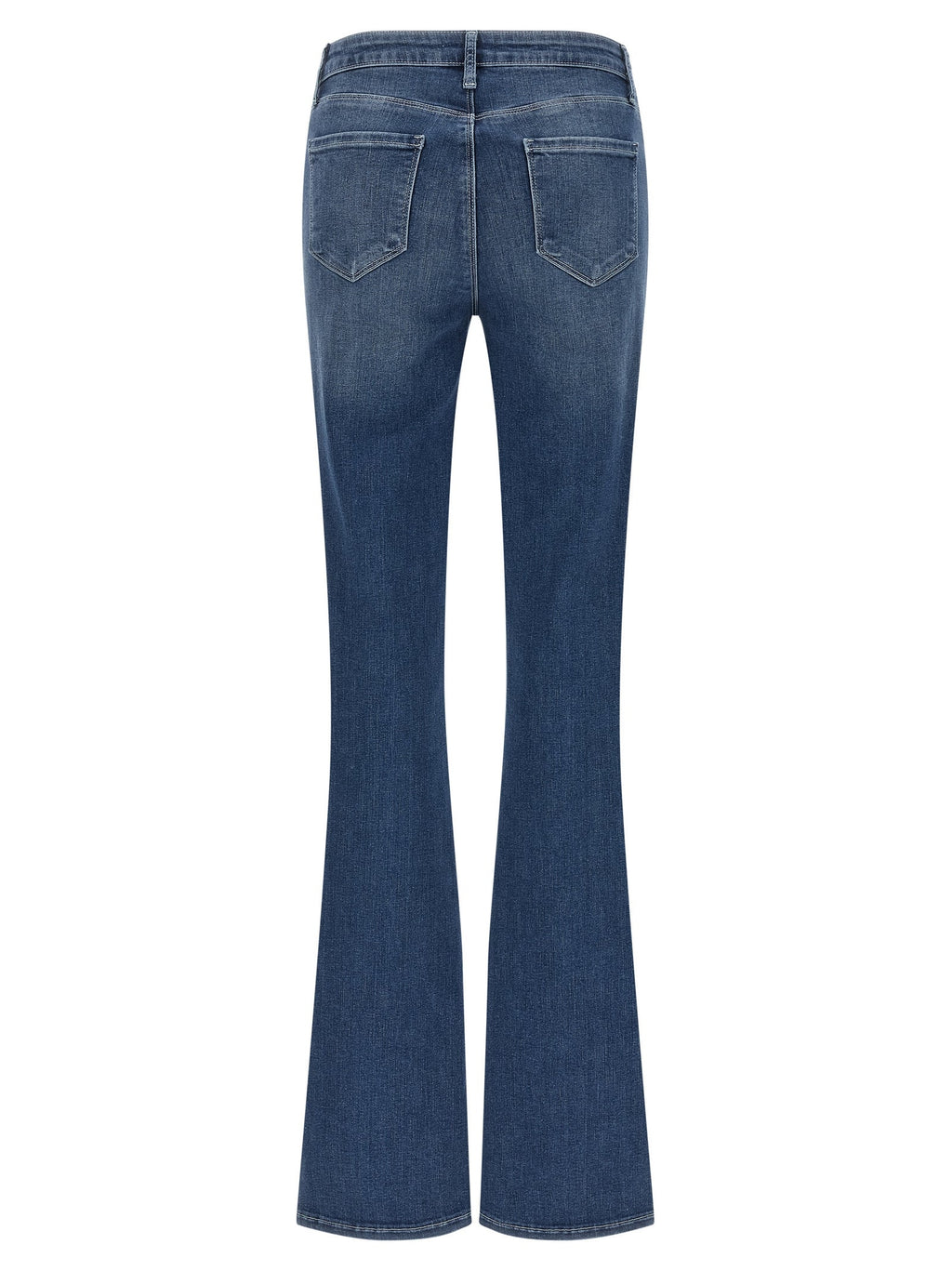 L'Agence Blue Cotton Flared Jeans L'Agence