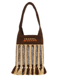 Isabel Marant Brown Raffia Shoulder Bag Isabel Marant