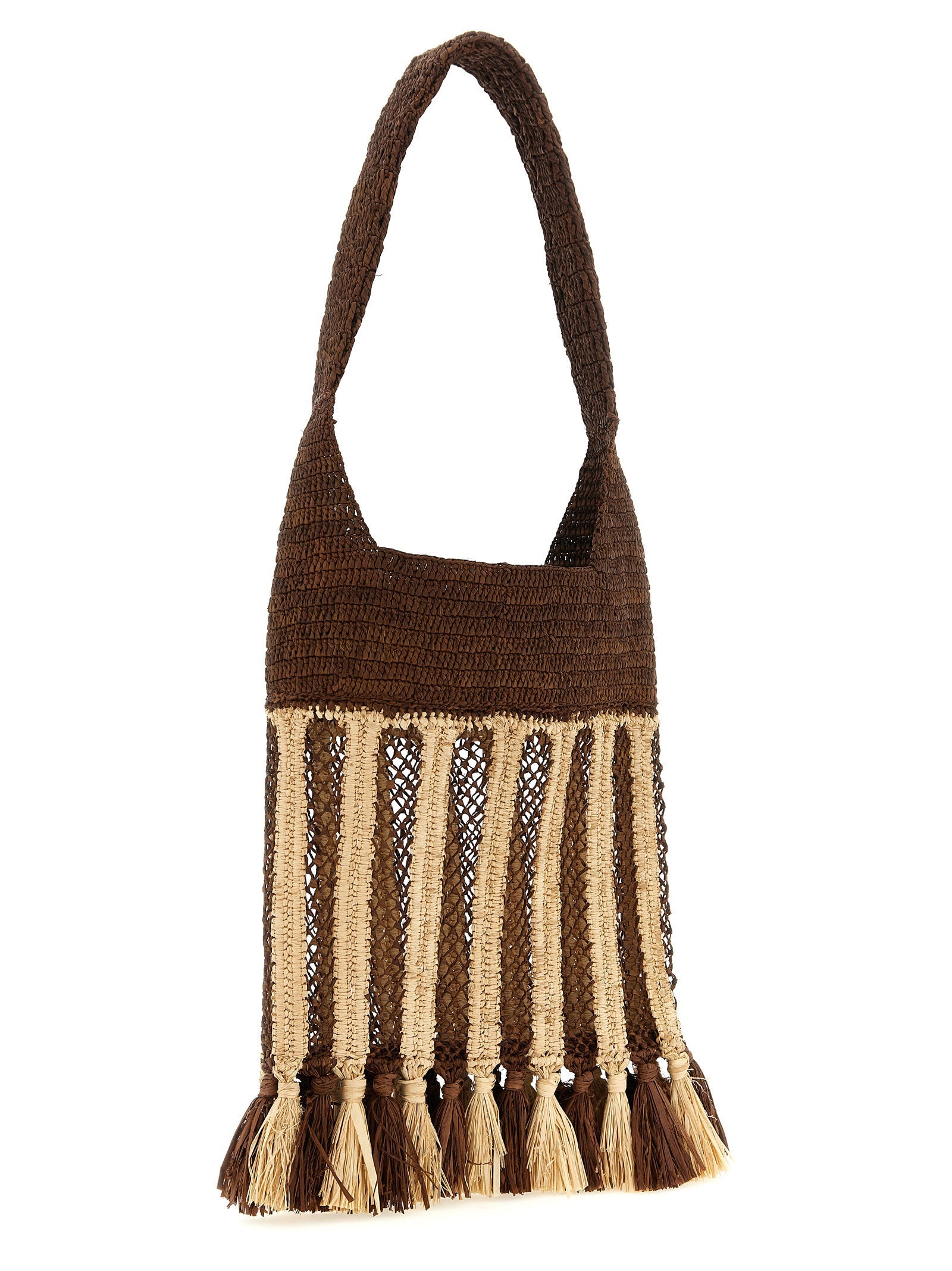 Isabel Marant Brown Raffia Shoulder Bag Isabel Marant