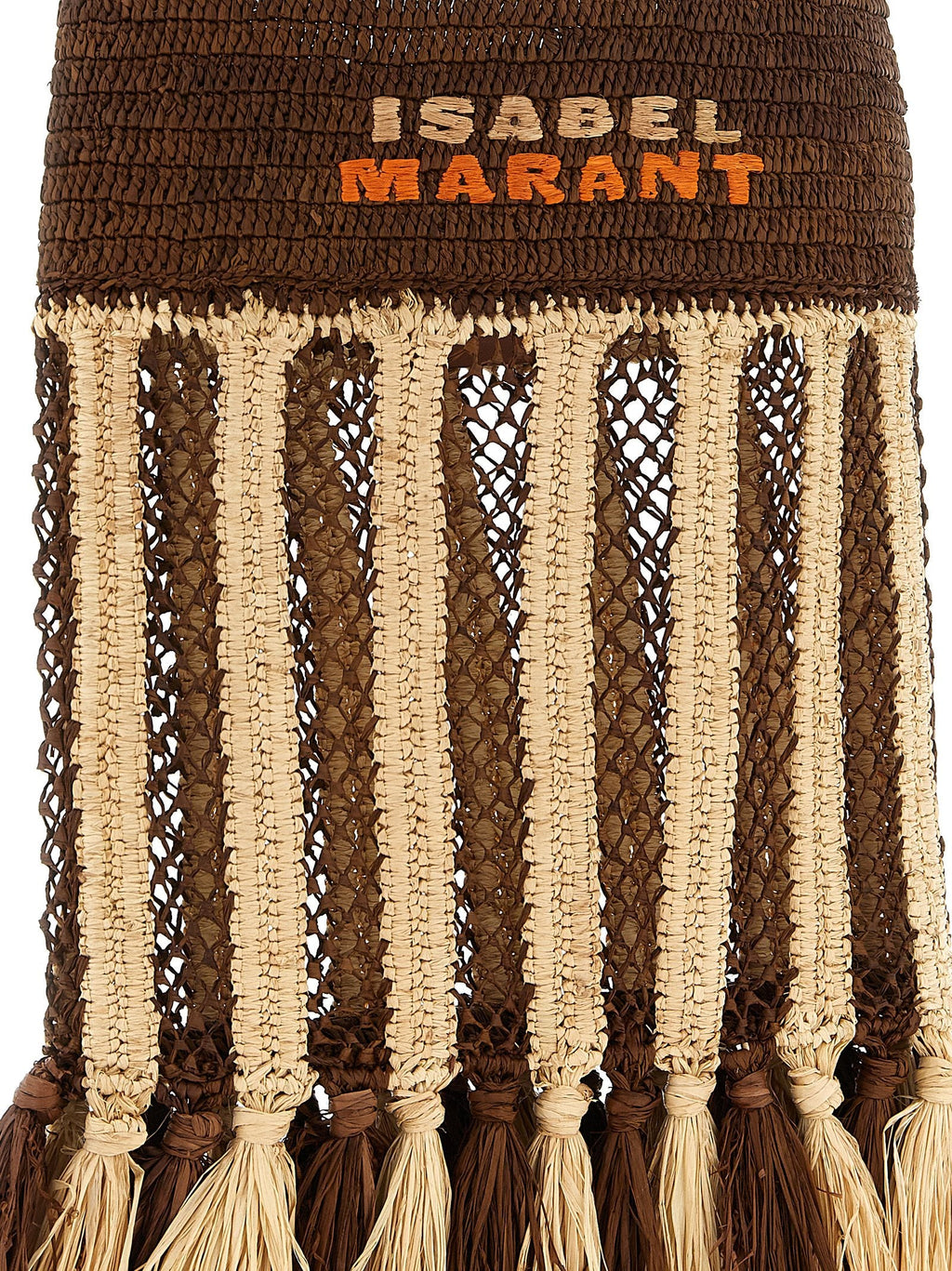 Isabel Marant Brown Raffia Shoulder Bag Isabel Marant