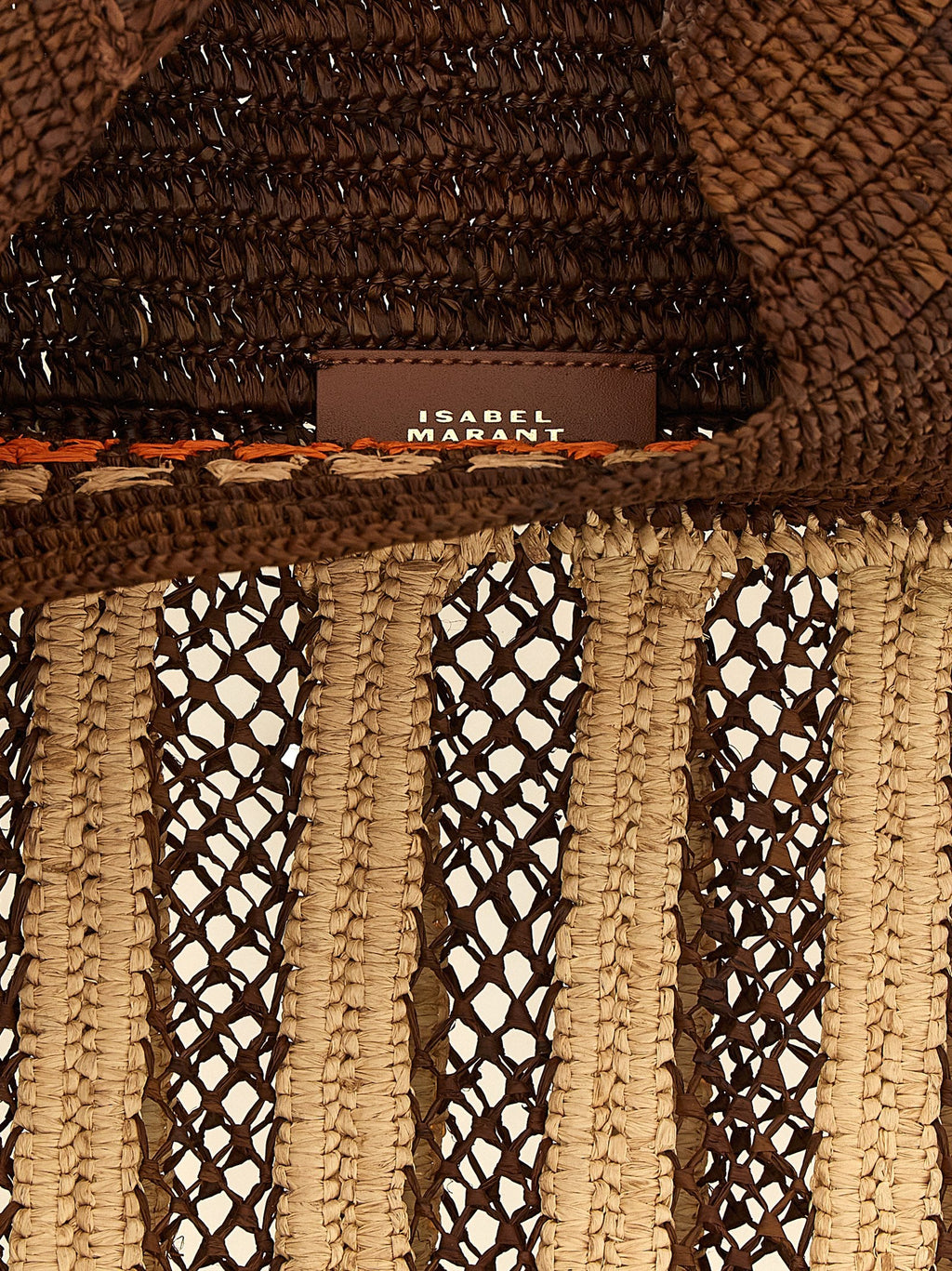 Isabel Marant Brown Raffia Shoulder Bag Isabel Marant