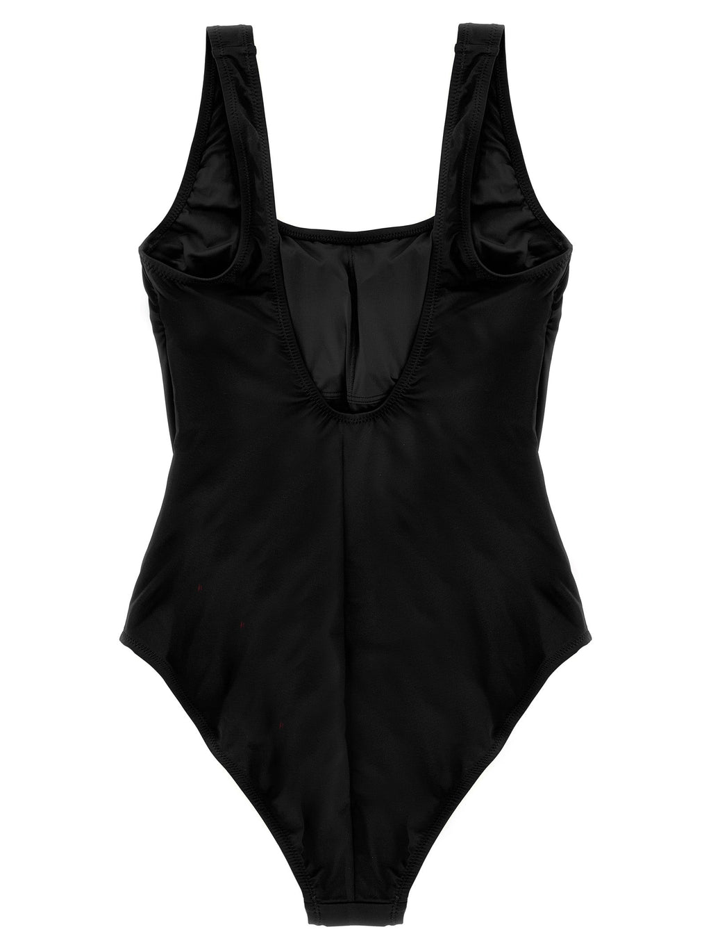 Polo Ralph Lauren Black Nylon One-Piece Swimsuit Polo Ralph Lauren