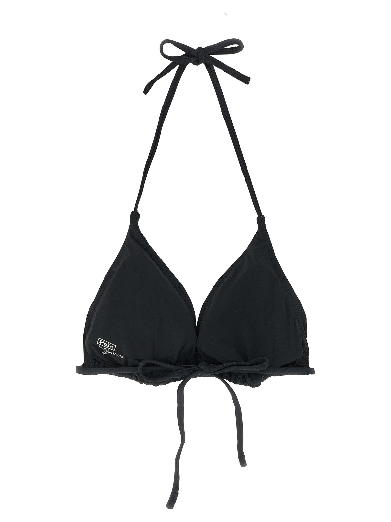 Polo Ralph Lauren Black Recycled Polyester Bikini Polo Ralph Lauren