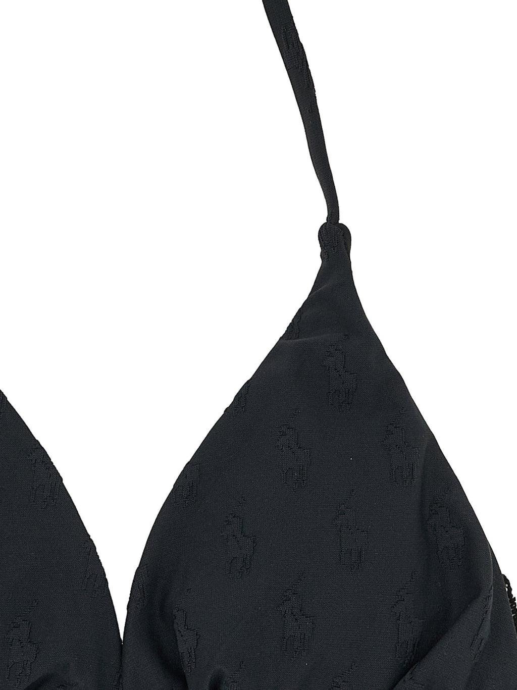 Polo Ralph Lauren Black Recycled Polyester Bikini Polo Ralph Lauren