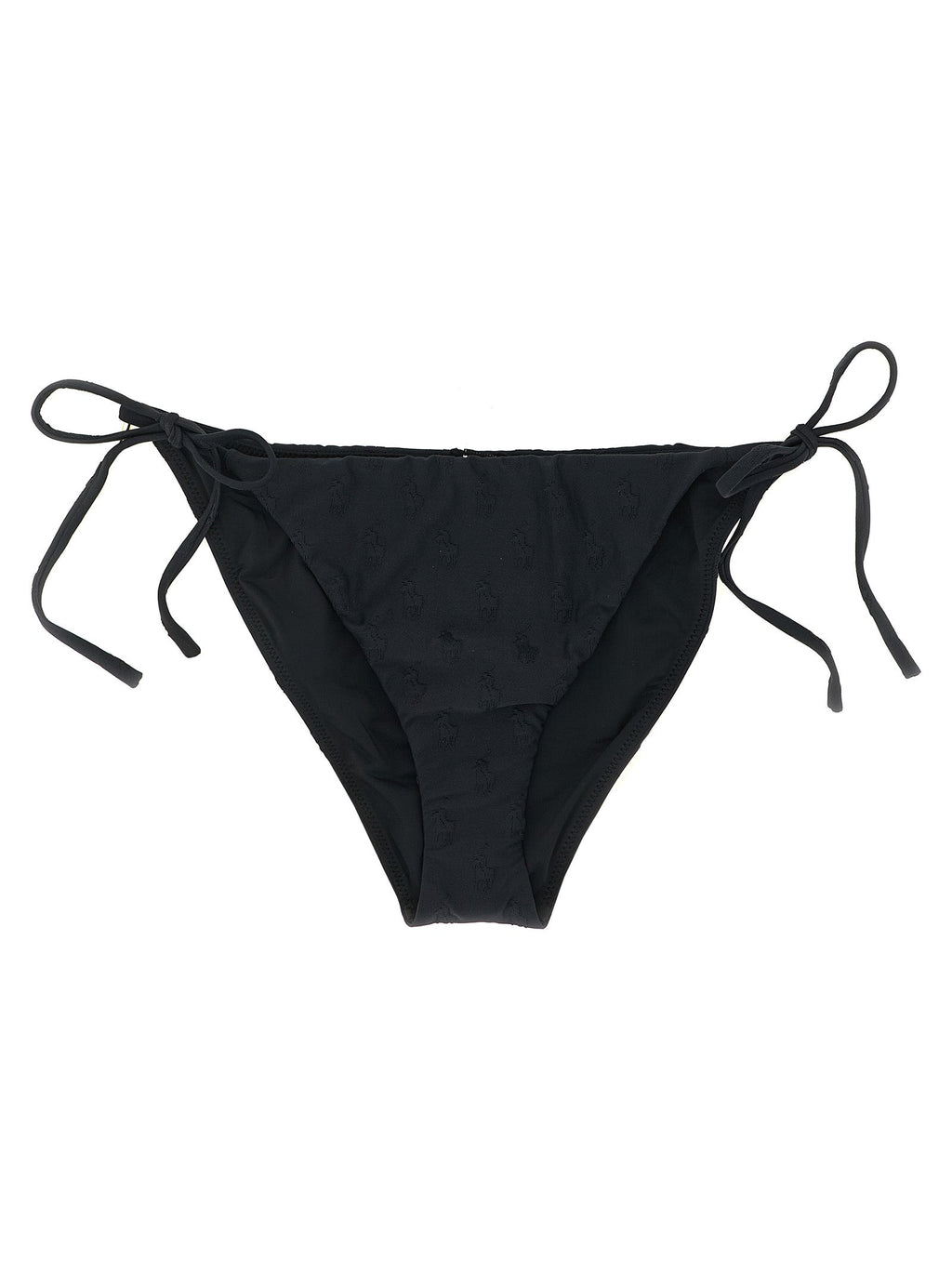 Polo Ralph Lauren Black Recycled Polyester Bikini Polo Ralph Lauren
