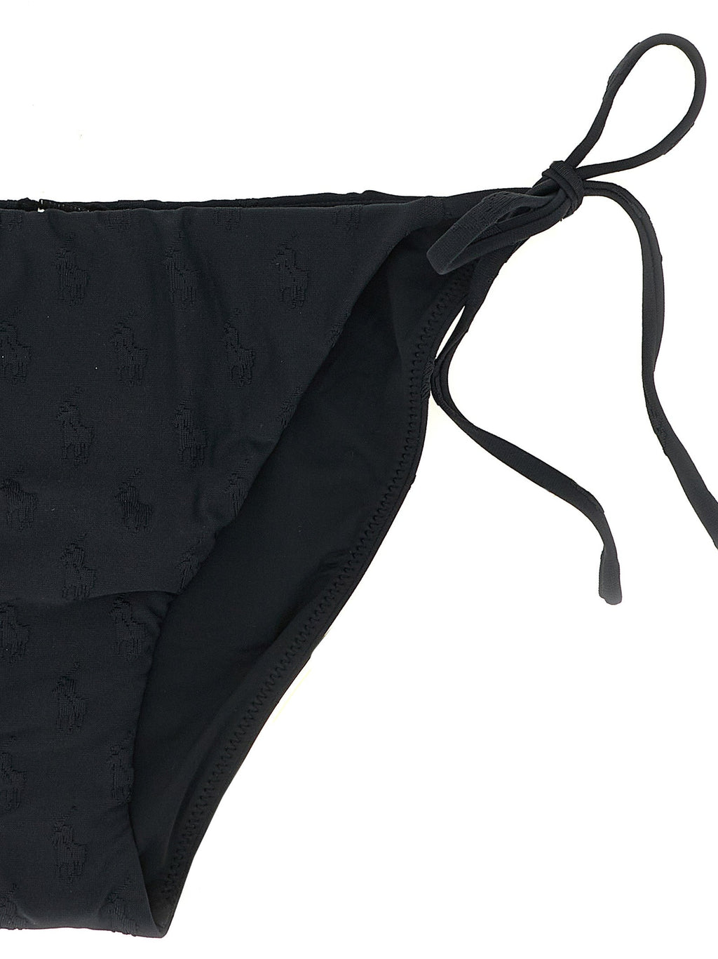 Polo Ralph Lauren Black Recycled Polyester Bikini Polo Ralph Lauren