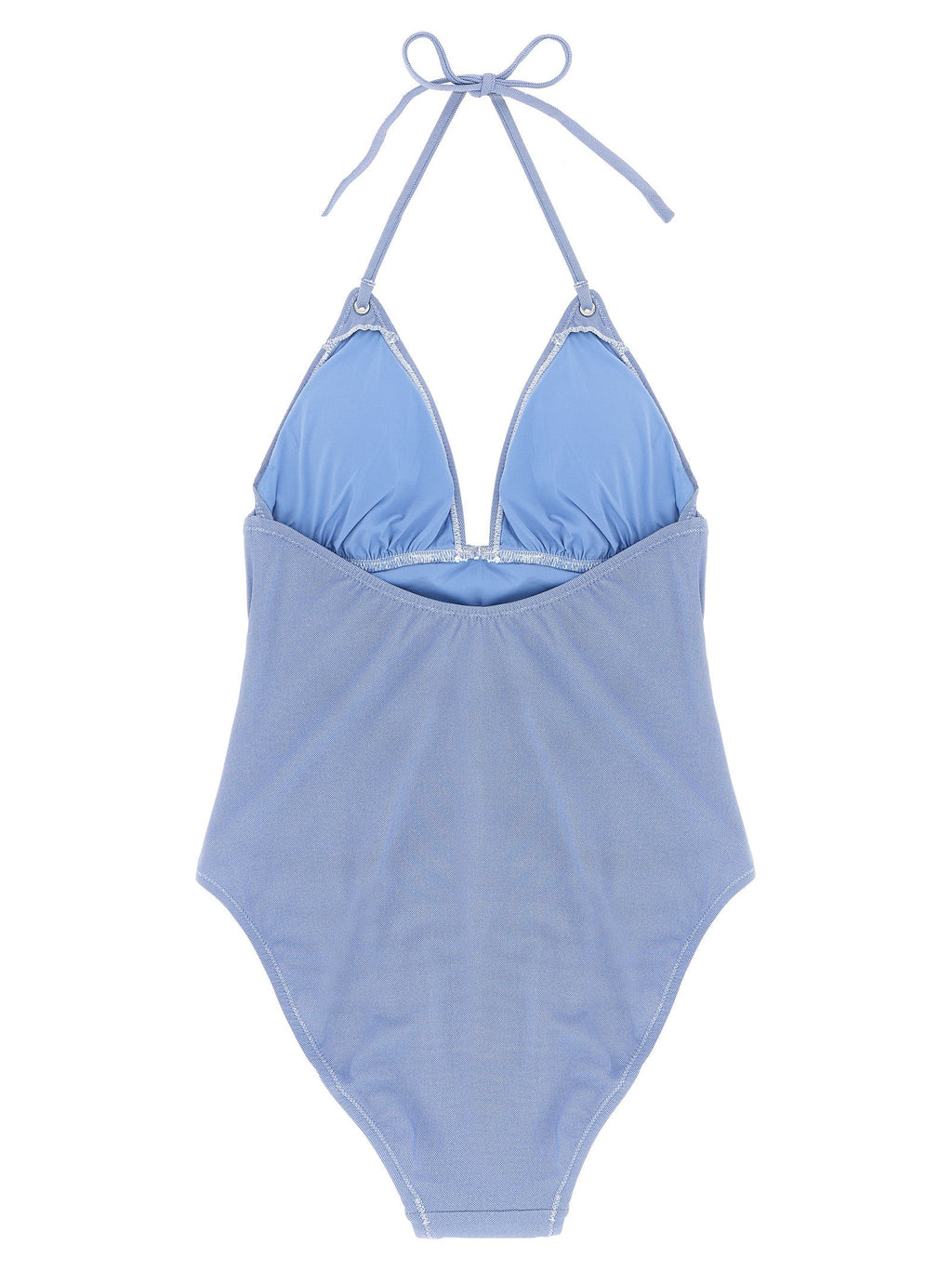 Polo Ralph Lauren Blue Nylon One-Piece Swimsuit Polo Ralph Lauren