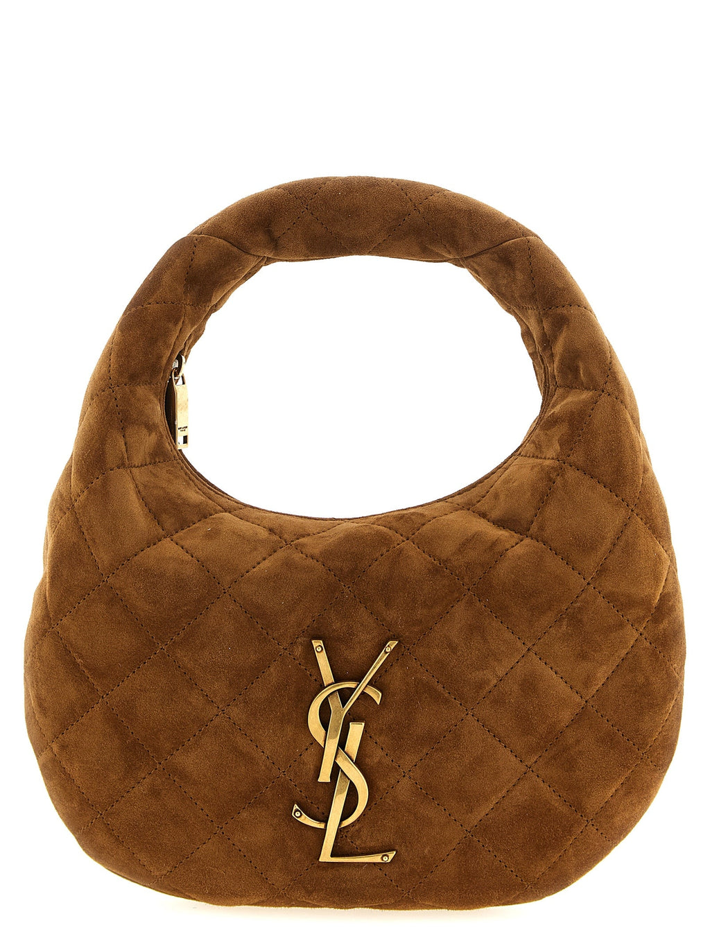 Saint Laurent Brown Calfskin Handbag Saint Laurent