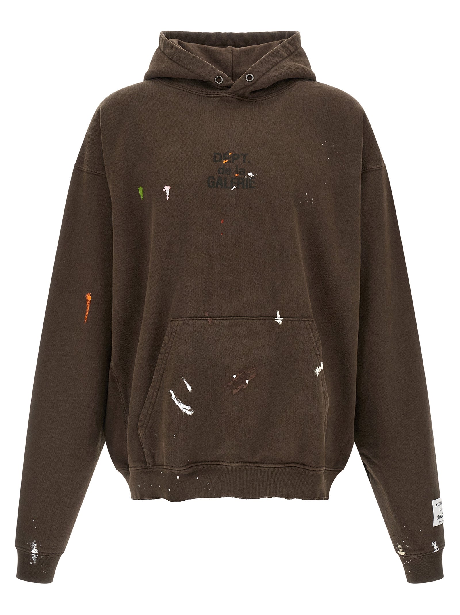 GALLERY DEPT. Brown Cotton Sweatshirt GALLERY DEPT.