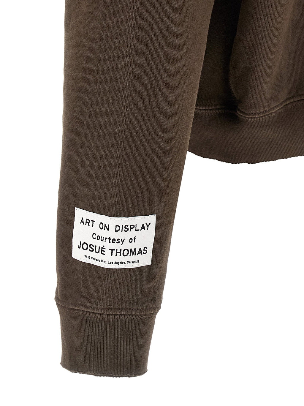 GALLERY DEPT. Brown Cotton Sweatshirt GALLERY DEPT.
