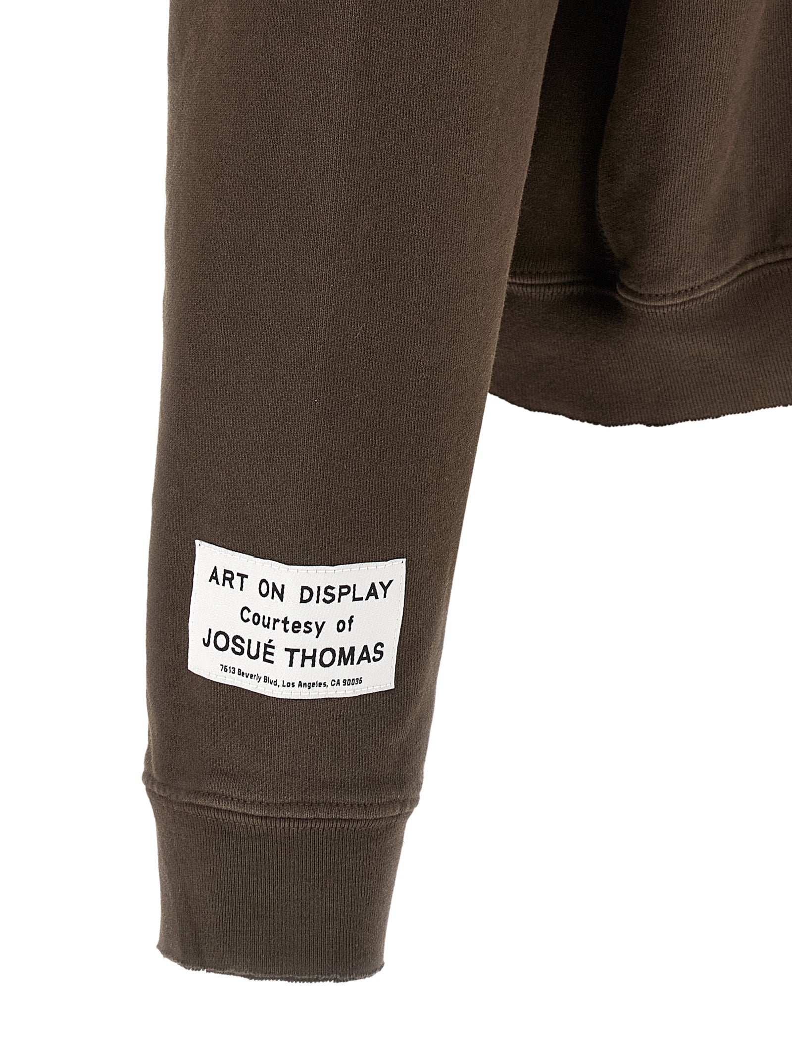 GALLERY DEPT. Brown Cotton Sweatshirt GALLERY DEPT.