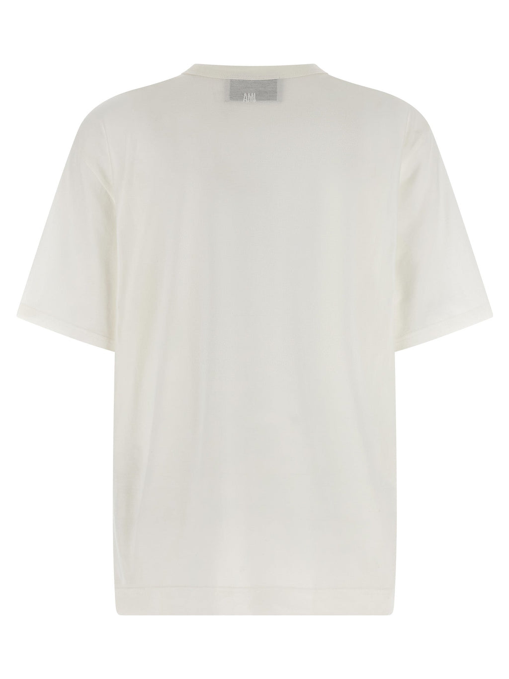 Ami Paris White Cotton T-Shirt Ami Paris