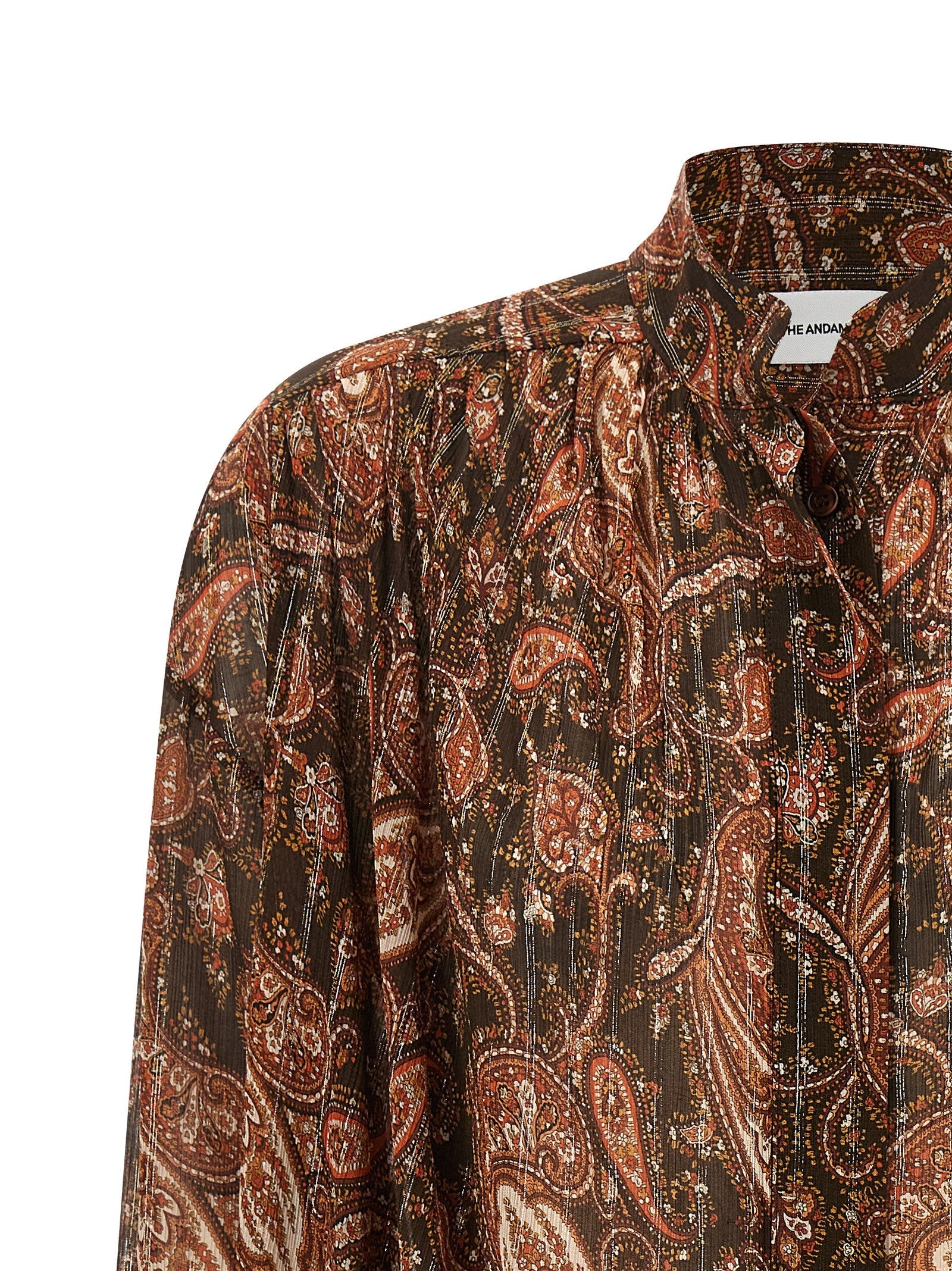 The Andamane Multicolor Viscose Blouse The Andamane