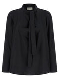 Lemaire Black Cotton Blouse Lemaire