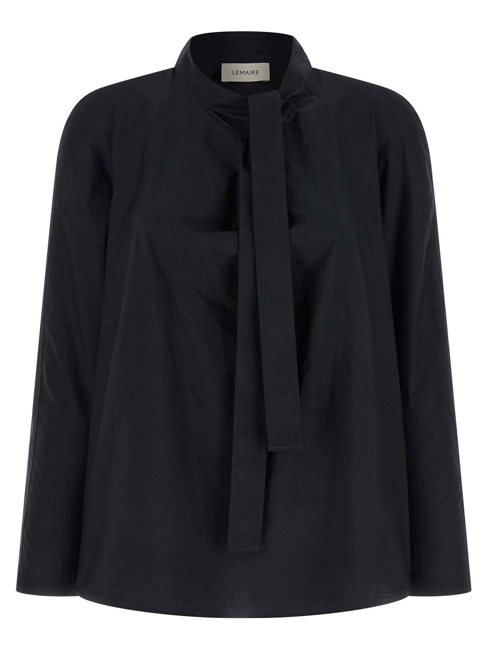 Lemaire Black Cotton Blouse Lemaire