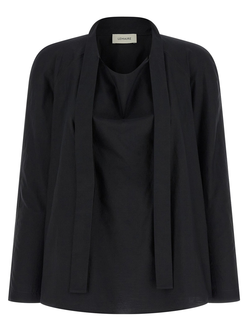 Lemaire Black Cotton Blouse Lemaire