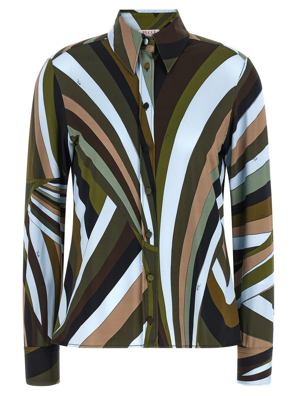 Emilio Pucci Multicolor Viscose Blouse Emilio Pucci