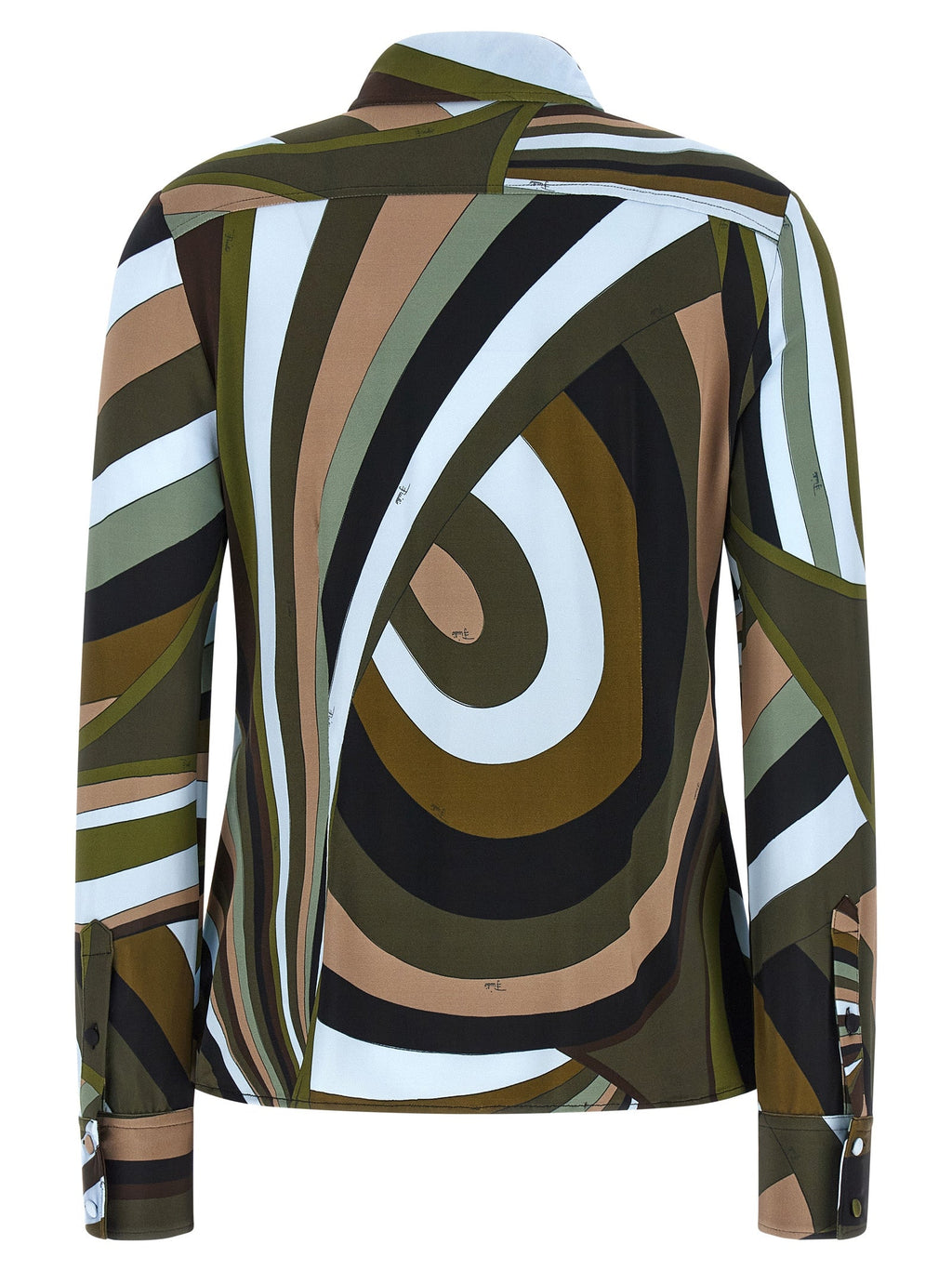 Emilio Pucci Multicolor Viscose Blouse Emilio Pucci
