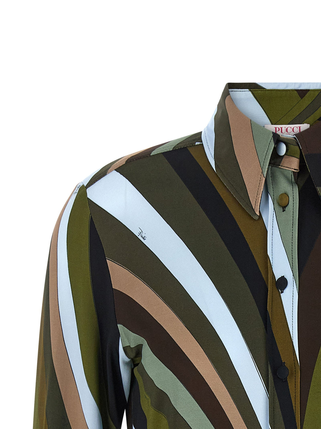 Emilio Pucci Multicolor Viscose Blouse Emilio Pucci