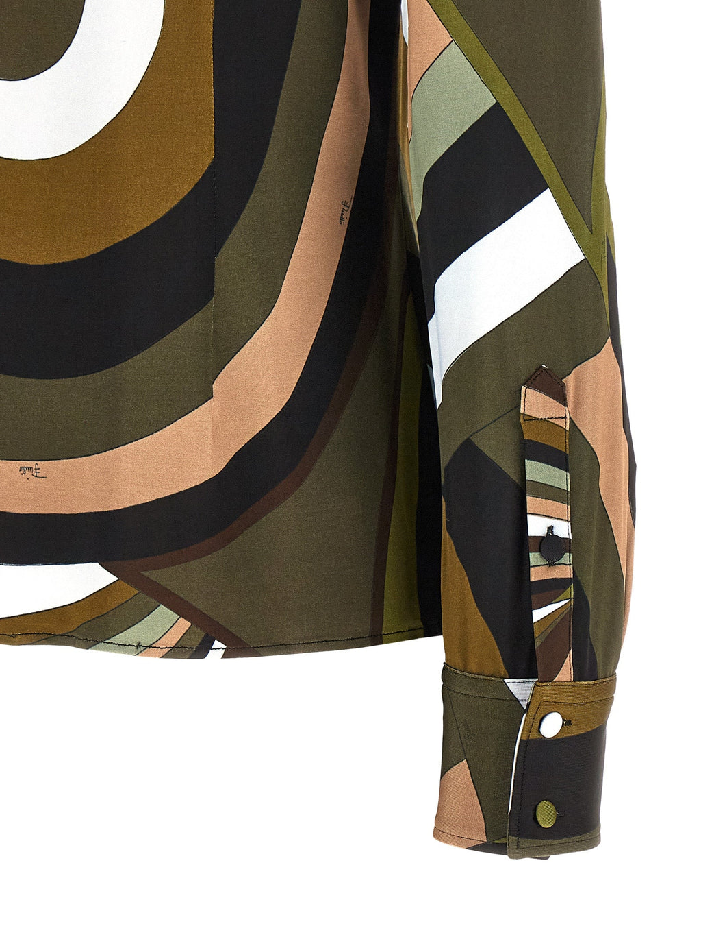 Emilio Pucci Multicolor Viscose Blouse Emilio Pucci
