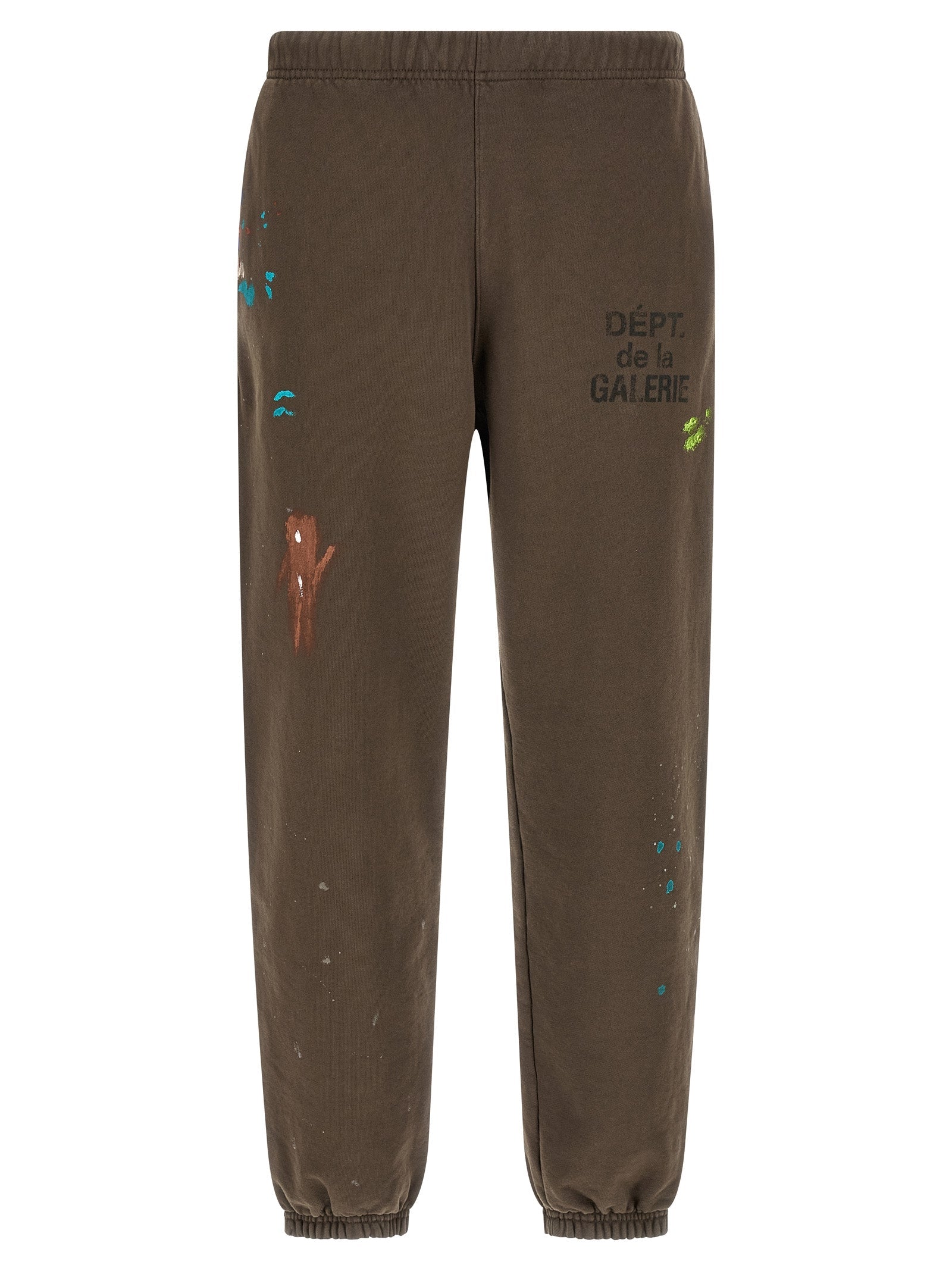 GALLERY DEPT. Brown Cotton Joggers (Workout Pants) GALLERY DEPT.