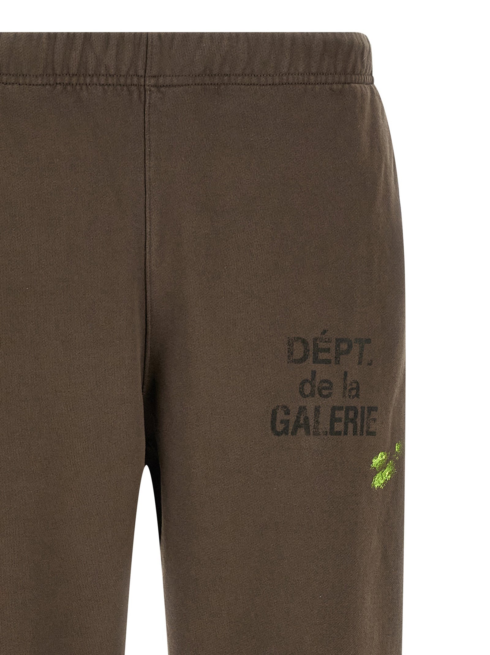GALLERY DEPT. Brown Cotton Joggers (Workout Pants) GALLERY DEPT.