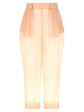 MAISON JEJIA Multicolor Silk Casual Pants MAISON JEJIA