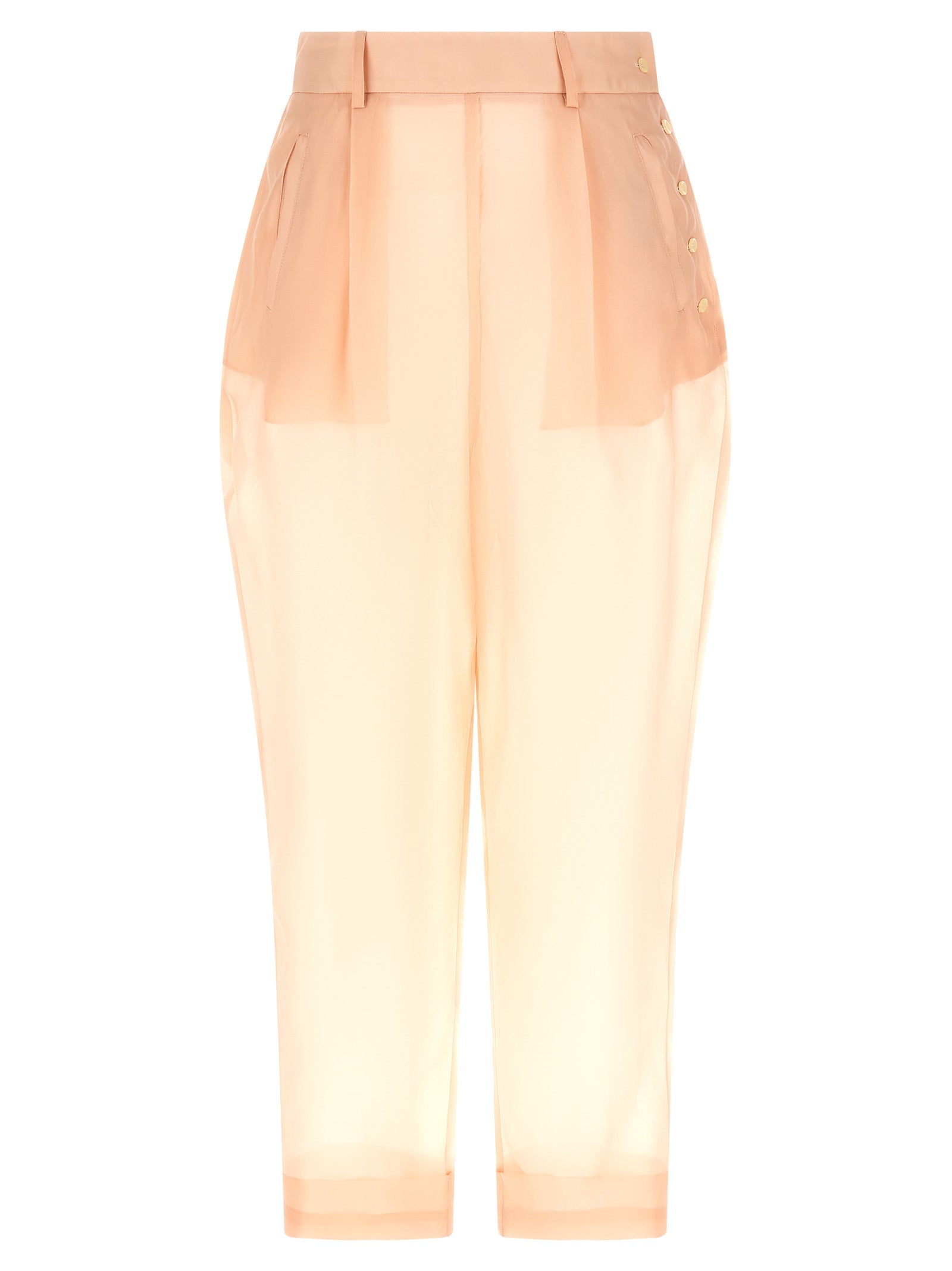 MAISON JEJIA Multicolor Silk Casual Pants MAISON JEJIA