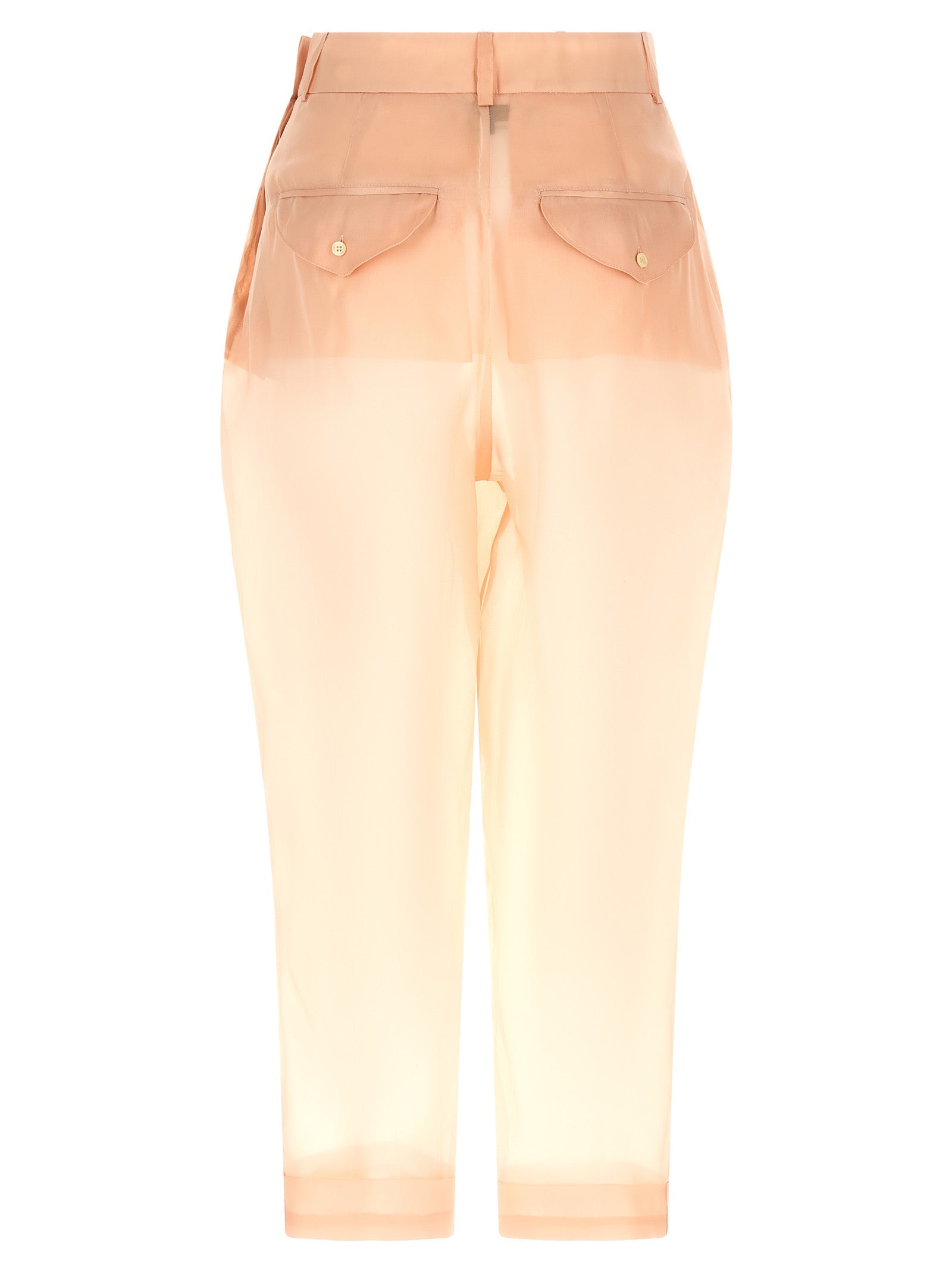 MAISON JEJIA Multicolor Silk Casual Pants MAISON JEJIA
