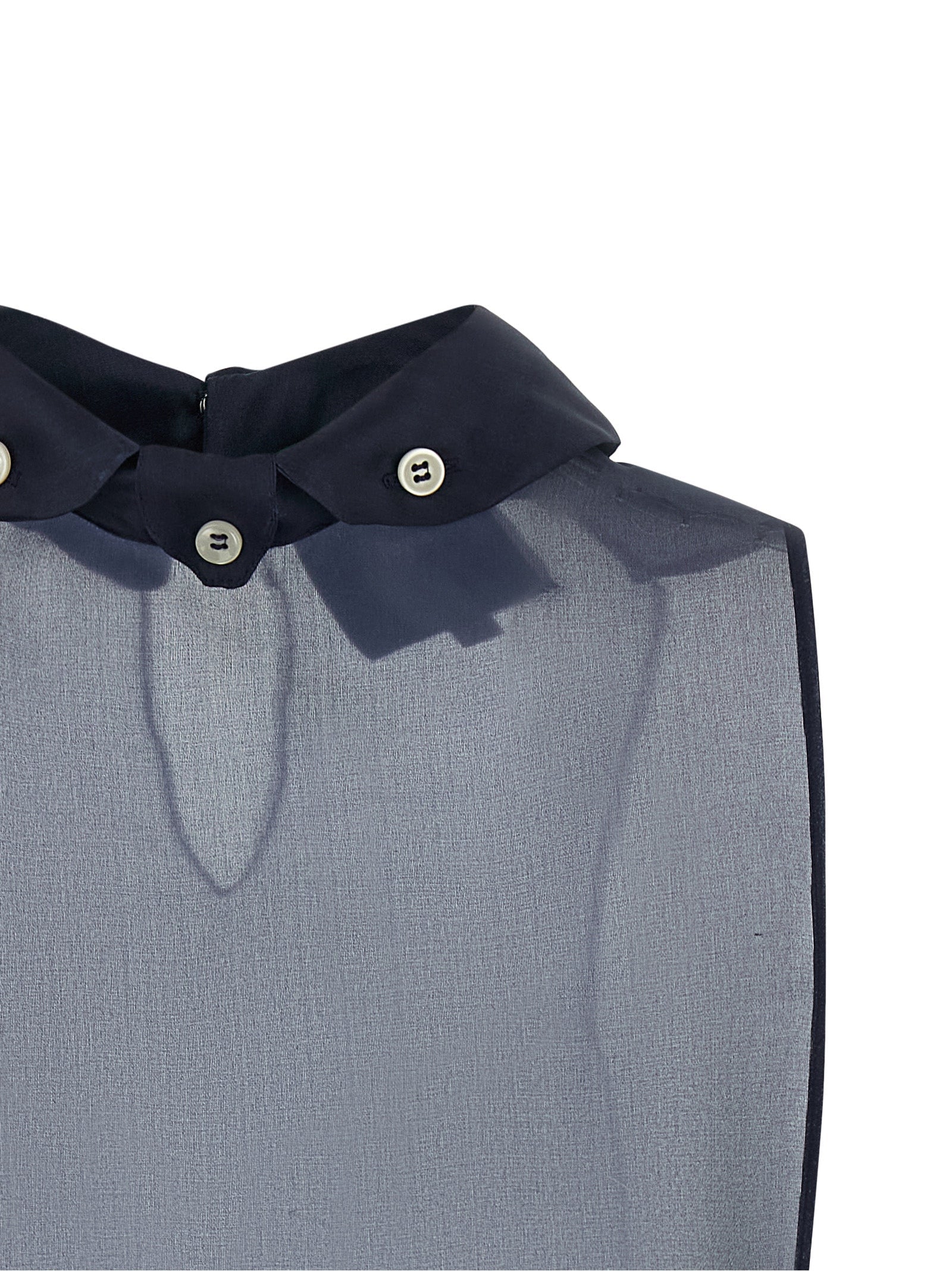 MAISON JEJIA Blue Silk Shirt MAISON JEJIA