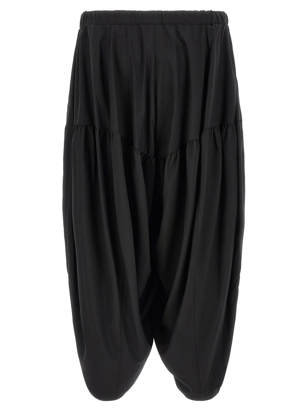 Comme Des Garçons Black Polyester Casual Pants Comme Des Garçons