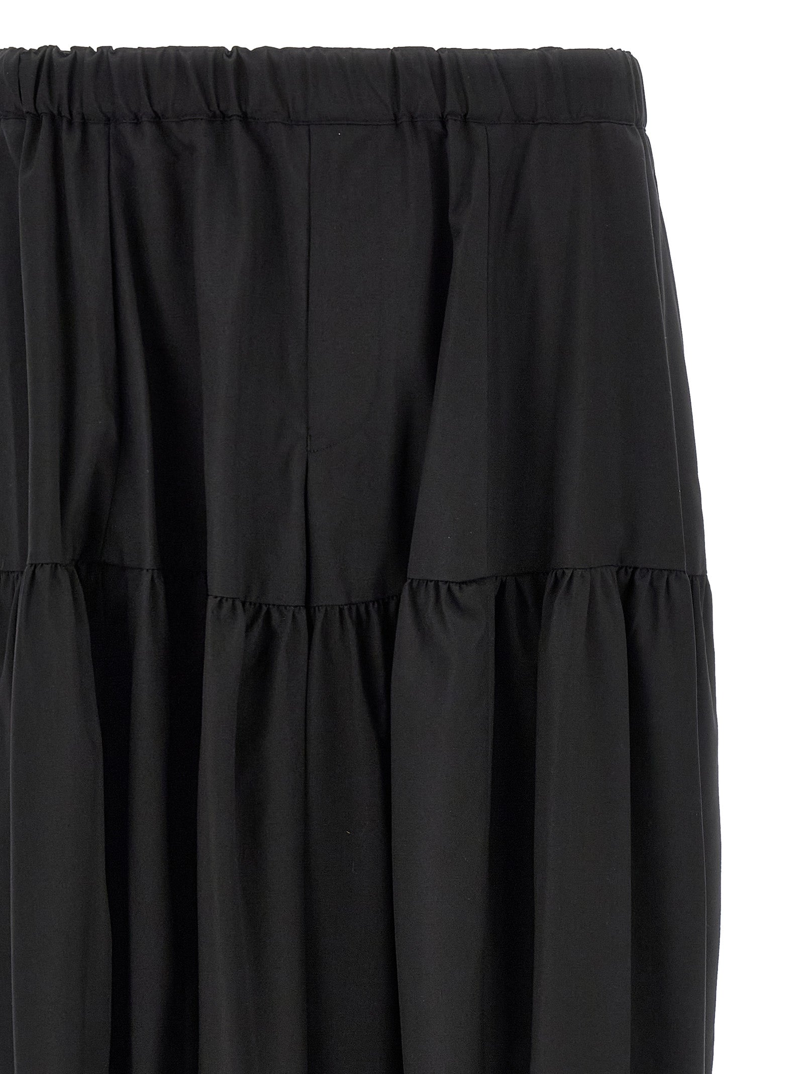 Comme Des Garçons Black Polyester Casual Pants Comme Des Garçons