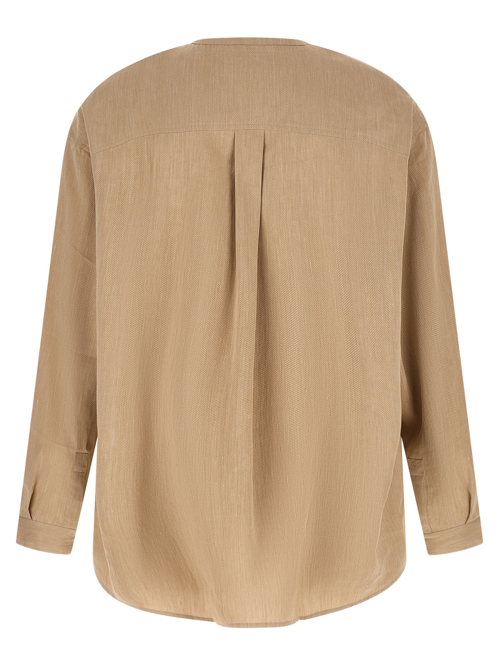 Jacquemus Beige Linen Blouse Jacquemus