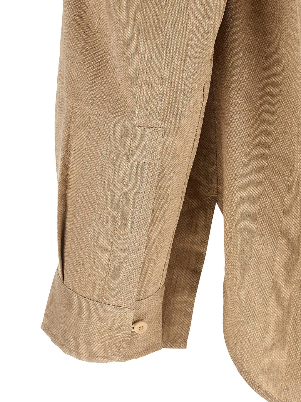 Jacquemus Beige Linen Blouse Jacquemus