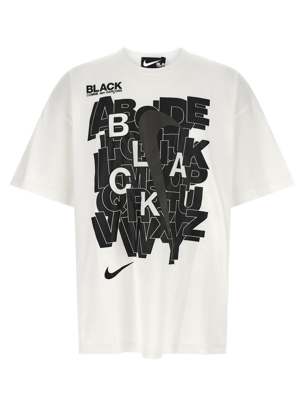 Comme Des Garçons White Cotton T-Shirt Comme Des Garçons